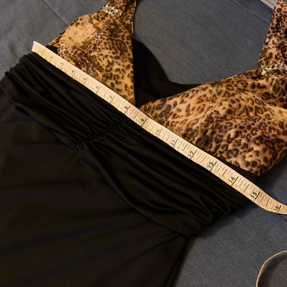 Make An Offer Evening Dress Animal Print - Picture 6 of 8